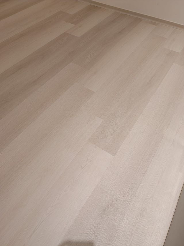 SPC flooring, bedroom — real Chapter One Reno project photo, Kuching