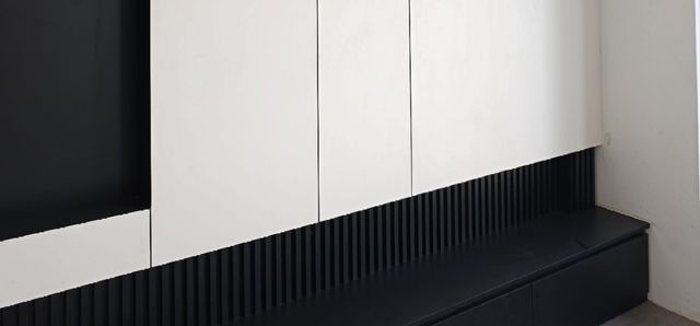 Panel base detail — real Chapter One Reno project photo, Kuching